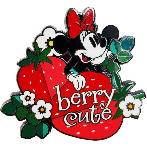 Disney Store Mystery Food Minnie Mouse Berry Cute Pin Trading Badge