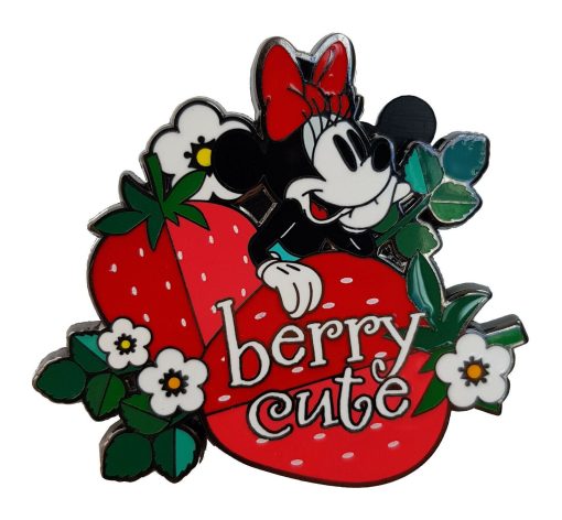 Disney Store Mystery Food Minnie Mouse Berry Cute Pin Trading Badge