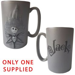 Disney Store Nightmare Before Christmas Jack Skellington Castle Mug