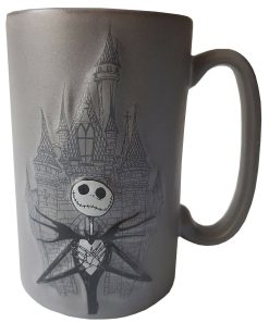 Disney Store Nightmare Before Christmas Jack Skellington Castle Mug