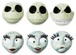 Disney Store Nightmare Before Christmas Jack Skellington & Sally Limited Edition Doll Figures