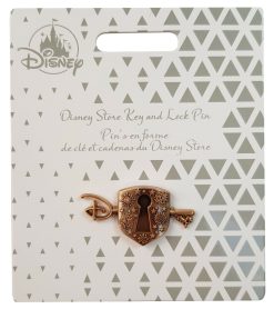 Disney Store Opening Ceremony Key And Lock Pin Trading Badge