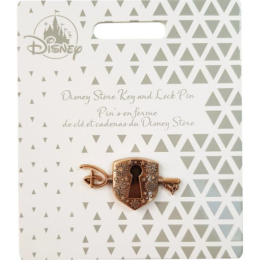 Disney Store Opening Ceremony Key And Lock Pin Trading Badge