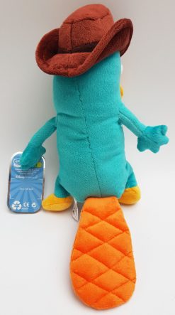 Disney Store Phineas & Ferb Agent P Perry The Platypus Plush Soft Cuddly Toy 9