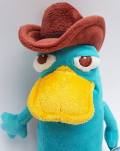 Disney Store Phineas & Ferb Agent P Perry The Platypus Plush Soft Cuddly Toy 9