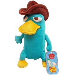 Disney Store Phineas & Ferb Agent P Perry The Platypus Plush Soft Cuddly Toy 9