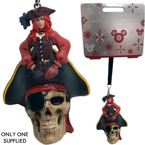 Disney Store Pirates Of The Caribbean Redd Christmas Tree Hanging Decoration