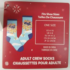 Disney Store Pixar Up House Balloons Socks In Clear Christmas Tree Bauble Adults