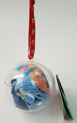 Disney Store Pixar Up House Balloons Socks In Clear Christmas Tree Bauble Adults