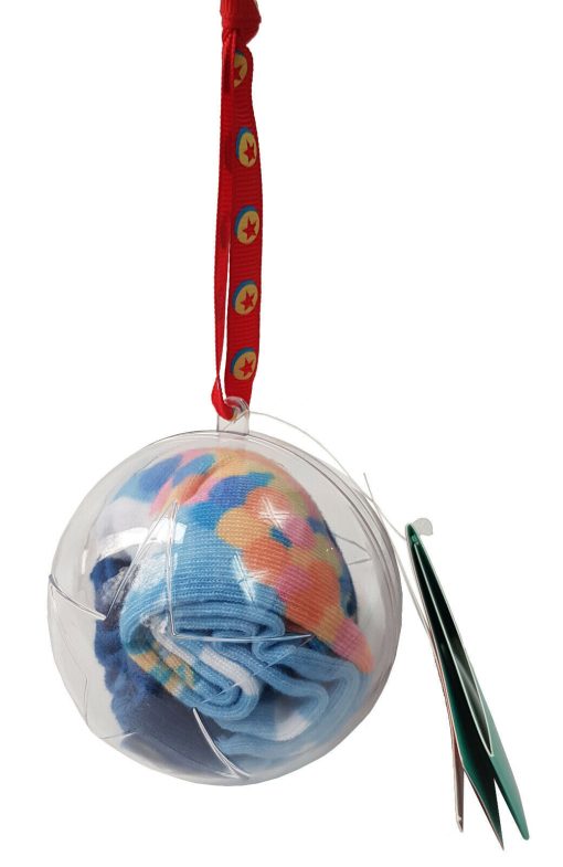 Disney Store Pixar Up House Balloons Socks In Clear Christmas Tree Bauble Adults