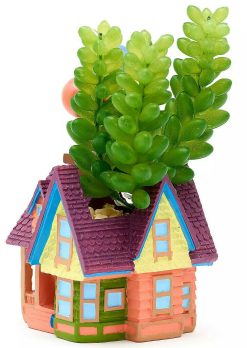 Disney Store Pixar Up House With Balloons Potted Artificial Plant