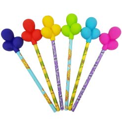 Disney Store Pixar Up Set Of 6 Pencils With Balloon Shaped Topper