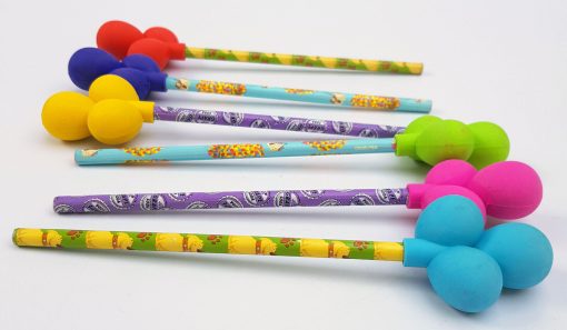 Disney Store Pixar Up Set Of 6 Pencils With Balloon Shaped Topper