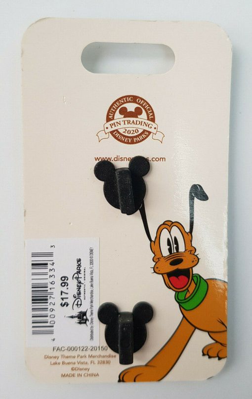 Disney Store Pluto Springtime Movie Poster 90th Anniversary Pin Trading Badge