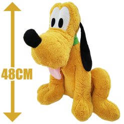 Disney Store Pluto Stamped Plush Large Soft Cuddly Toy