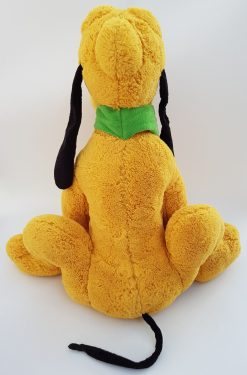 Disney Store Pluto Stamped Plush Large Soft Cuddly Toy