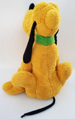 Disney Store Pluto Stamped Plush Large Soft Cuddly Toy