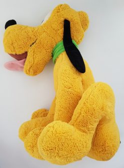 Disney Store Pluto Stamped Plush Large Soft Cuddly Toy