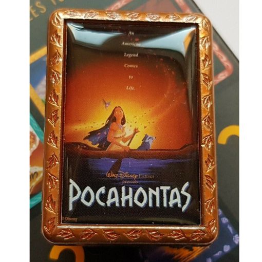 Disney Store Pocahontas Classic Film Poster Mystery Pin Trading Badge