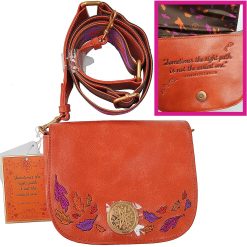 Disney Store Pocahontas Embroidered Crossbody Bag Shoulder Handbag