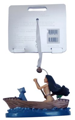 Disney Store Pocahontas & Meeko Boat Christmas Tree Hanging Decoration