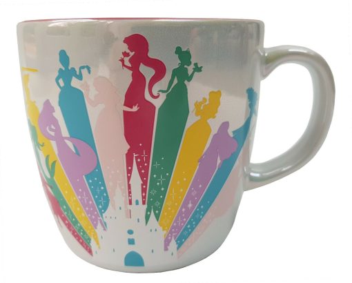 Disney Store Princess Pearlescent Fantasyland Castle Mug