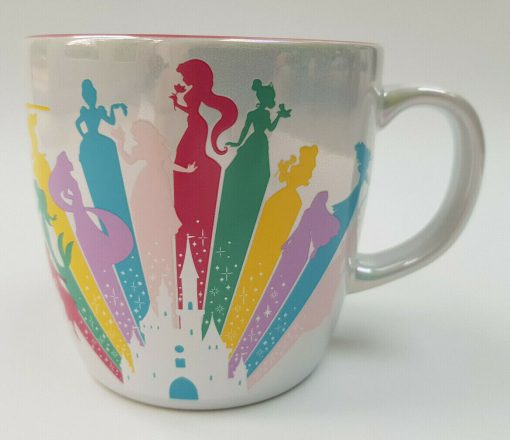 Disney Store Princess Pearlescent Fantasyland Castle Mug