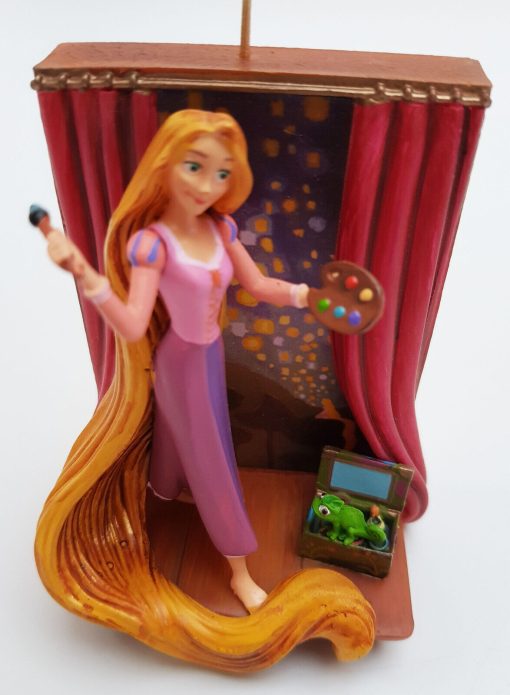 Disney Store Rapunzel & Pascal Sketchbook Christmas Tree Decoration