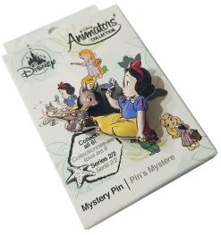 Disney Store Snow White Animators Series 2 Mystery Pin Trading Badge