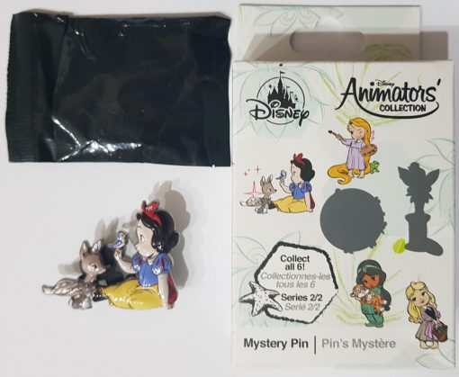 Disney Store Snow White Animators Series 2 Mystery Pin Trading Badge