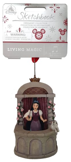 Disney Store Snow White & Seven Dwarfs Singing Music Christmas Tree Decoration