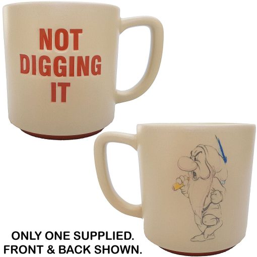 Disney Store Snow White & The Seven Dwarfs Grumpy Not Diggin' It Mug