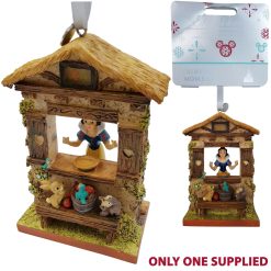 Disney Store Snow White & The Seven Dwarfs Window Frame Christmas Tree Decoration