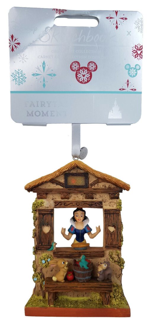 Disney Store Snow White & The Seven Dwarfs Window Frame Christmas Tree Decoration