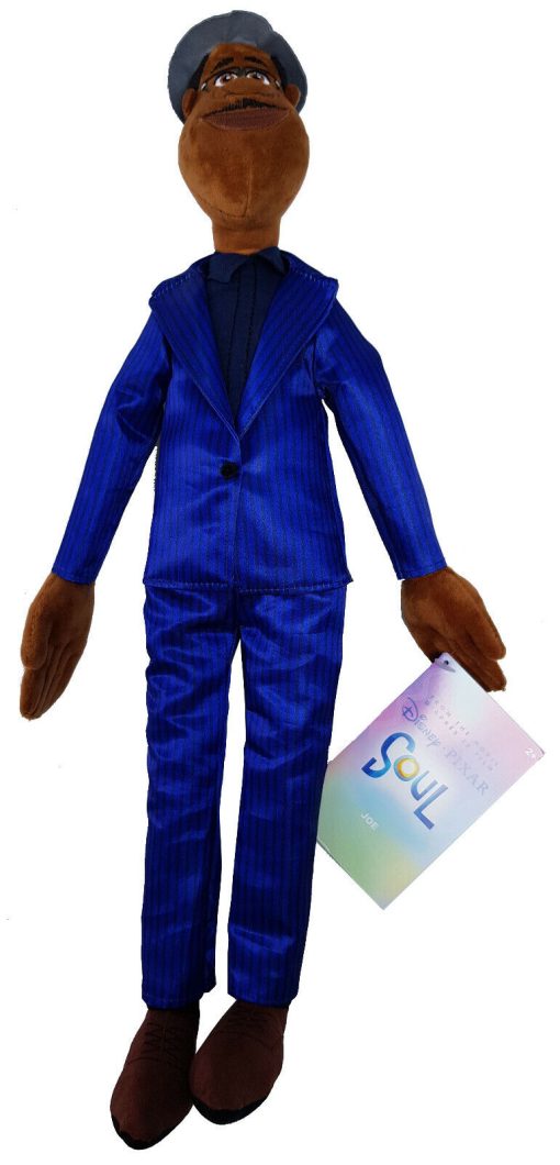 Disney Store Soul Joe Gardner Talking Plush Soft Cuddly Toy Doll