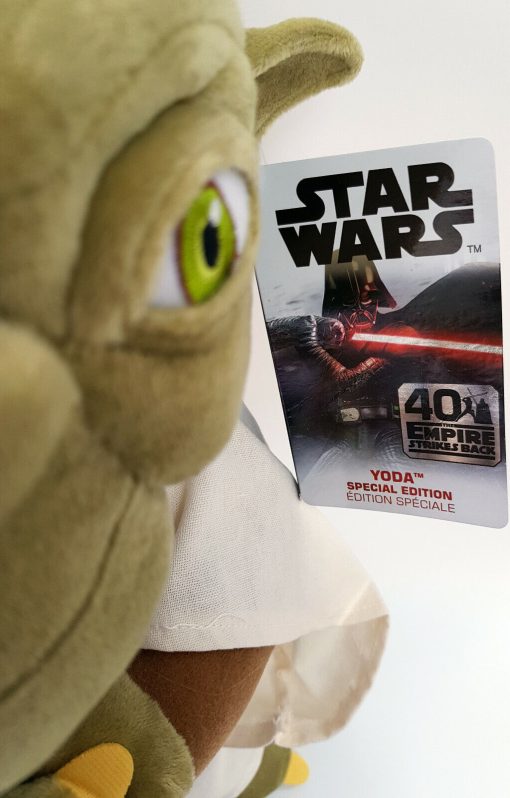 Disney Store Star Wars Empire Strikes Back 40th Anniversary Yoda Plush Soft Toy