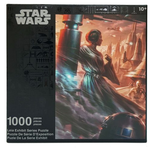 Disney Store Star Wars Leia Organa Exhibit Series 1000 Piece Jigsaw Puzzle