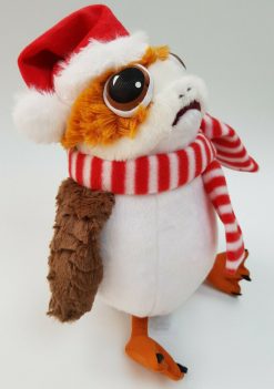 Disney Store Star Wars Porg Christmas Holiday Cheer Plush Soft Cuddly Toy Small