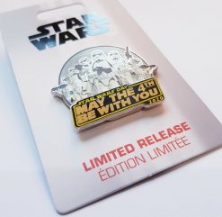 Disney Store Star Wars Storm Trooper 2020 May The 4th Force Limited Release Pin Trading Badge