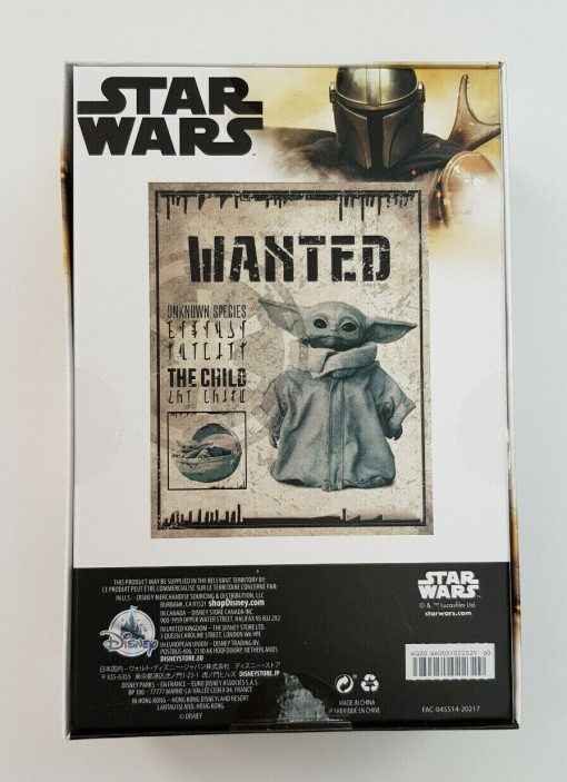 Disney Store Star Wars The Mandalorian Grogu Wanted Poster 1000 Piece Jigsaw Puzzle