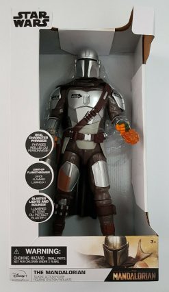 Disney Store Star Wars The Mandalorian Talking Action Figure 38CM