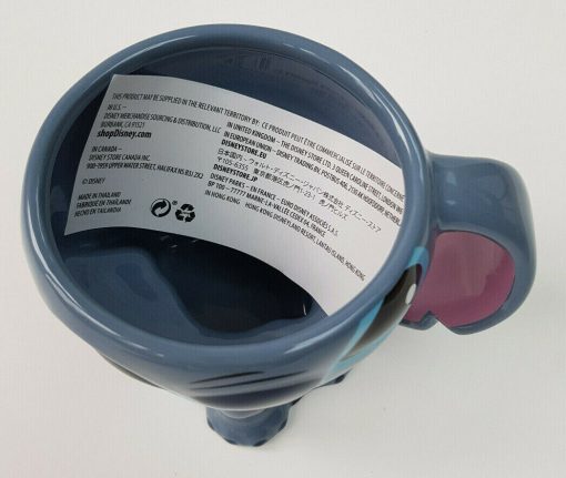 Disney Store Stitch Shaped Mug With Ear Handle