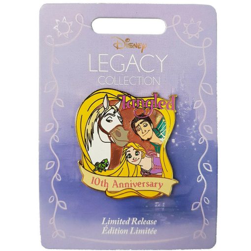 Disney Store Tangled 10th Anniversary Pin Trading Badge