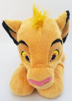 Disney Store The Lion King Simba Cub Laying Plush Cuddly Soft Toy 13