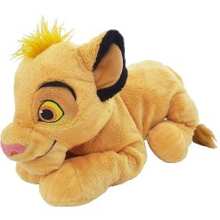 Disney Store The Lion King Simba Cub Laying Plush Cuddly Soft Toy 13