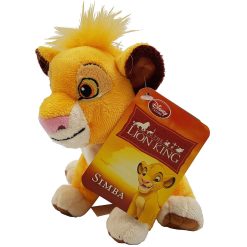 Disney Store The Lion King Simba Cub Plush Cuddly Soft Toy Beanie 7"