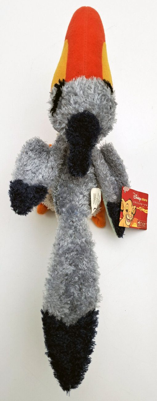 Disney Store The Lion King Zazu Bird 12" Beanie Plush Cuddly Soft Toy