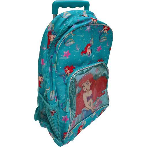 Disney Store The Little Mermaid Ariel Hand Luggage Rolling Suitcase