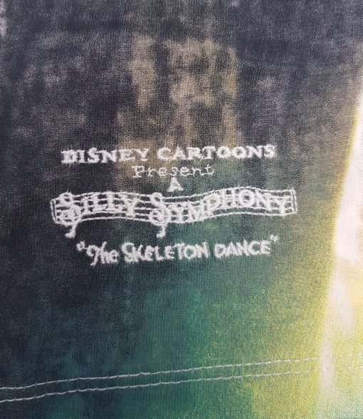 Disney Store The Skeleton Dance Silly Symphony Ladies T-Shirt XL X-Large