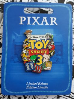 Disney Store Toy Story 3 10th Anniversary Legacy Collection Limited Release Pin Trading Badge